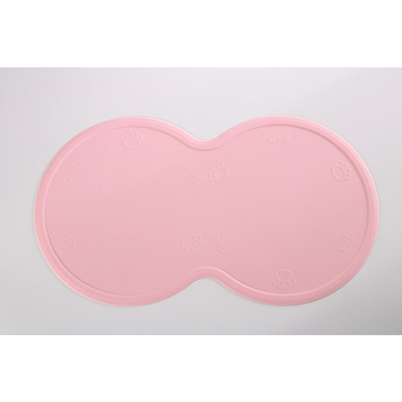 HKM-3000253 Eco-Friendly Food-Grade Silicone Pet Placemat - Durable, Easy to Clean, Non-Slip Design