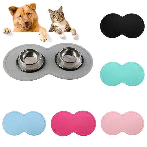 HKM-3000253 Eco-Friendly Food-Grade Silicone Pet Placemat - Durable, Easy to Clean, Non-Slip Design