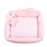 HKM-300307 Cloud Square Nest – Disassemblable Canvas and Cotton Pet Bed, Hand & Machine Washable, Multiple Sizes Available