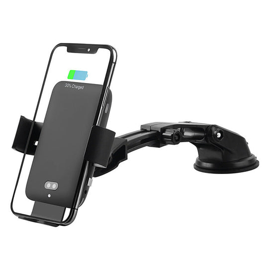 HKM-300371 Infrared Wireless Car Charger, Fast Charging with 2000mA Output, Easy Setup