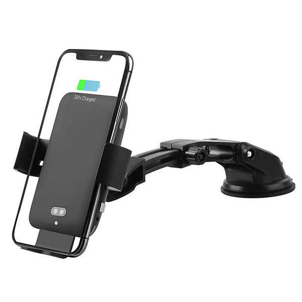 HKM-300371 Infrared Wireless Car Charger, Fast Charging with 2000mA Output, Easy Setup
