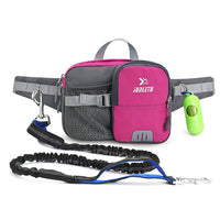 HKM-3003965 Reflective Nylon Dog Walking Rope with Handheld Grip - Multiple Colors Available