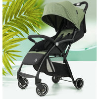 HKM-300499 Lightweight Compact Travel Stroller for Babies - Foldable Pushchair for Airplane Use