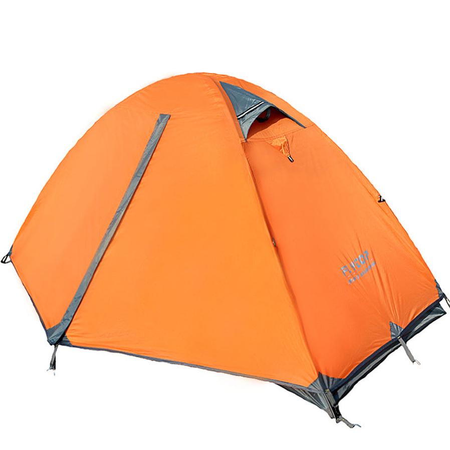 HKM-300499 Ultra-Light Double Camping Tent for Outdoor Adventures in Rain and Snow
