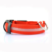 HKM-3006141 Reflective LED Safety Collar for Pets - Multiple Sizes Available