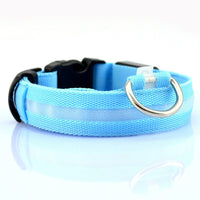 HKM-3006141 Reflective LED Safety Collar for Pets - Multiple Sizes Available