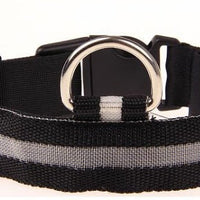 HKM-3006141 Reflective LED Safety Collar for Pets - Multiple Sizes Available