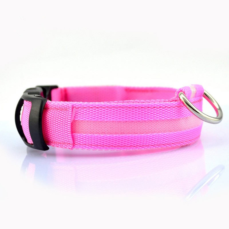 HKM-3006141 Reflective LED Safety Collar for Pets - Multiple Sizes Available