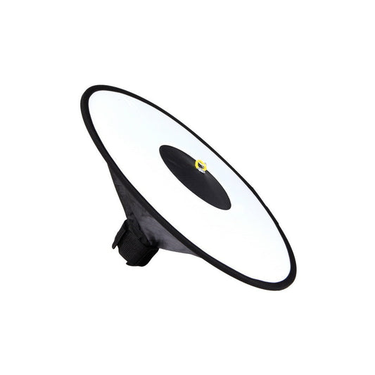 HKM-300691 Conical Annular Soft Light Lampshade for Top Flash Lighting, 44cm with 15.5cm Inner Ring