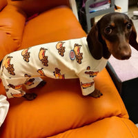 HKM-3008701 Cotton-Padded Four-Leg Coat for Pets - Warm and Cold-Proof, Available in Multiple Sizes