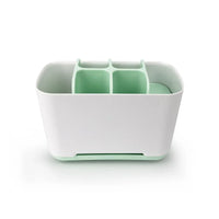 HKM-300883 Detachable Bathroom and Kitchen Countertop Storage Caddy with Adjustable Dividers and Anti-Slip Base