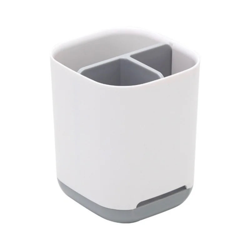HKM-300883 Detachable Bathroom and Kitchen Countertop Storage Caddy with Adjustable Dividers and Anti-Slip Base