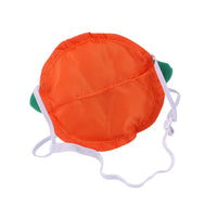 HKM-3008957 Pet Green Leaf Pumpkin Headgear for Festive Pet Costumes