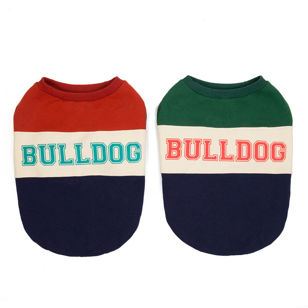 HKM-3009213 Color Matching Cotton Sweater for Pets - Casual Style for All Sizes