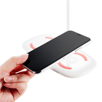 HKM-300947 USB Smart Night Light with Wireless Charging, 8 Warm Color Lamp Beads, ABS & Silicone, 3.5W Speaker