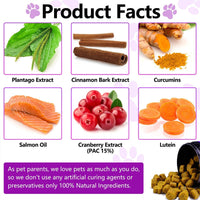 HKM-3009981 Probiotic Chews for Pets - Soft Digestion Support Treats for All Sizes