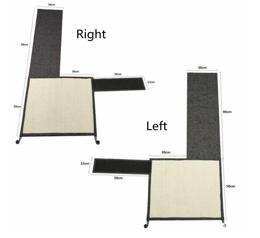 HKM-3010109 Sisal Cat Claw Sharpener Mat for Scratch Protection and Durable Use