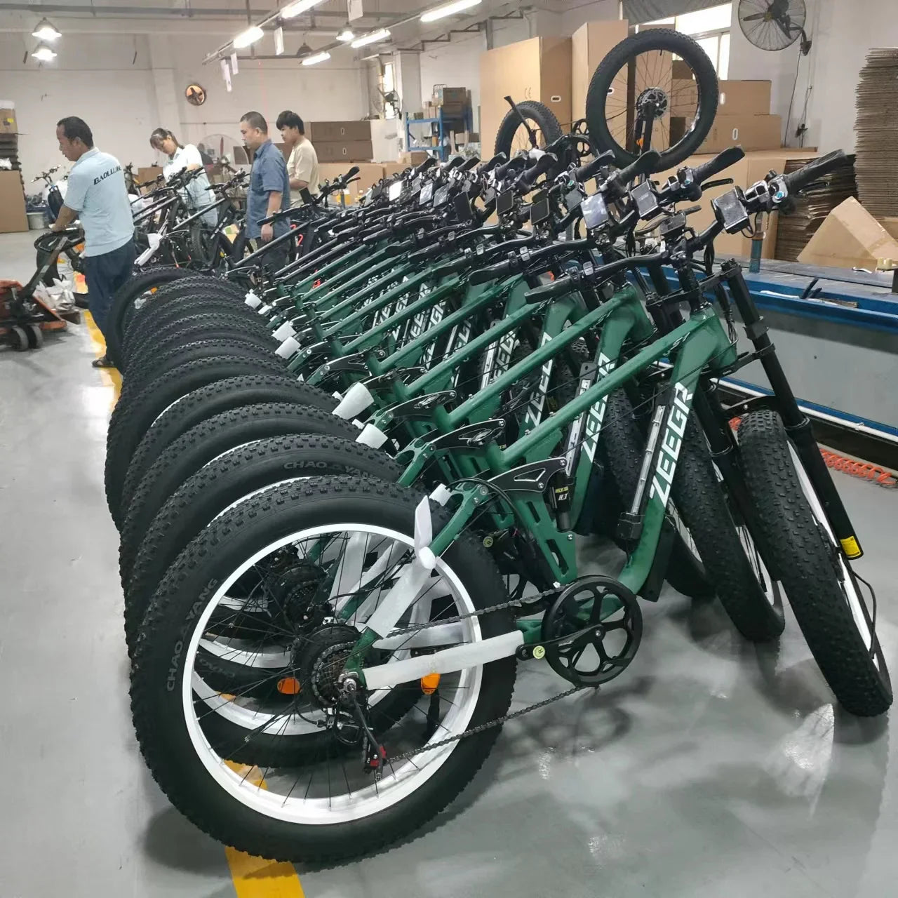 HKM-301011 48V 22.4Ah 2000W Full Suspension Electric Bicycle with 7 Speed Gears and Hydraulic Disc Brakes - 26 Inch