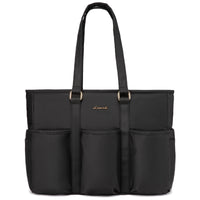 HKM-301011 Professional Multi-Pocket Laptop Tote Bag for Daily Use and Diaper Essentials