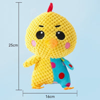 HKM-3010749 Plush Sound Toy for Dogs - Variety of Fun Animal Designs to Relieve Boredom