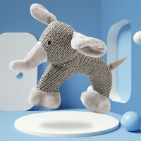 HKM-3010749 Plush Sound Toy for Dogs - Variety of Fun Animal Designs to Relieve Boredom