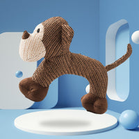 HKM-3010749 Plush Sound Toy for Dogs - Variety of Fun Animal Designs to Relieve Boredom