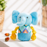 HKM-3010749 Plush Sound Toy for Dogs - Variety of Fun Animal Designs to Relieve Boredom