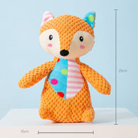 HKM-3010749 Plush Sound Toy for Dogs - Variety of Fun Animal Designs to Relieve Boredom