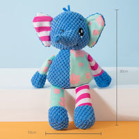HKM-3010749 Plush Sound Toy for Dogs - Variety of Fun Animal Designs to Relieve Boredom