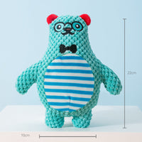 HKM-3010749 Plush Sound Toy for Dogs - Variety of Fun Animal Designs to Relieve Boredom