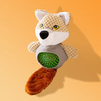 HKM-3010749 Plush Sound Toy for Dogs - Variety of Fun Animal Designs to Relieve Boredom
