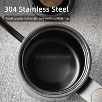 HKM-301075 304 Stainless Steel Hexagonal Design Pour Over Coffee Kettle with Slender Spout