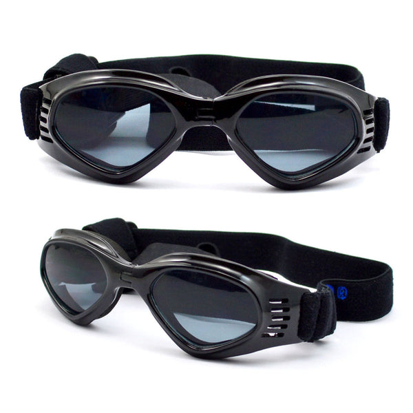 HKM-3011517 Dog Sunglasses with UV400 Protection - Full Frame Pet Goggles in Multiple Colors for Outdoor Activities