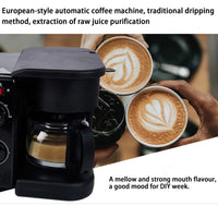 HKM-301203 3-in-1 Electric Breakfast Machine with Oven, Coffee Maker, and Toaster Oven