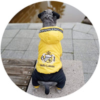 HKM-3012285 Warm and Stylish Hooded Puppy Clothes Made of Comfortable Polyester