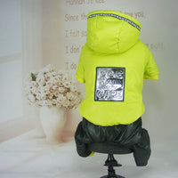HKM-3012285 Warm and Stylish Hooded Puppy Clothes Made of Comfortable Polyester