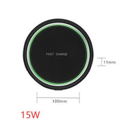 HKM-301331 QI Wireless Charger with Multiple Voltage Outputs, Fast Charging Efficiency and Charging Distance of 6mm