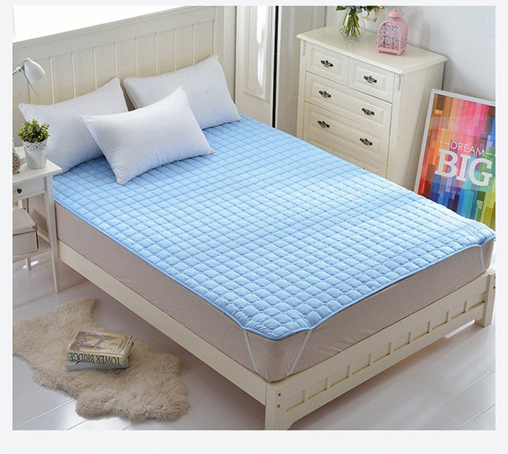 HKM-301459 Bedding Protection Mattress Sanding Cloth Pad with Polyester Filling, Multiple Sizes Available