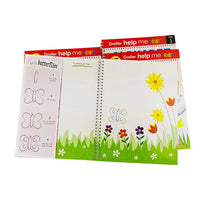 HKM-301587 Custom Spiral Bound Wipe Clean Board Book for Children's Learning