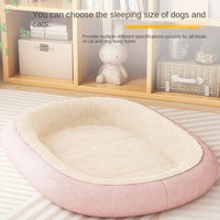 HKM-3017149 Thickened Winter Dog and Cat Kennel for Small to Medium Pets - All-Season Comfort