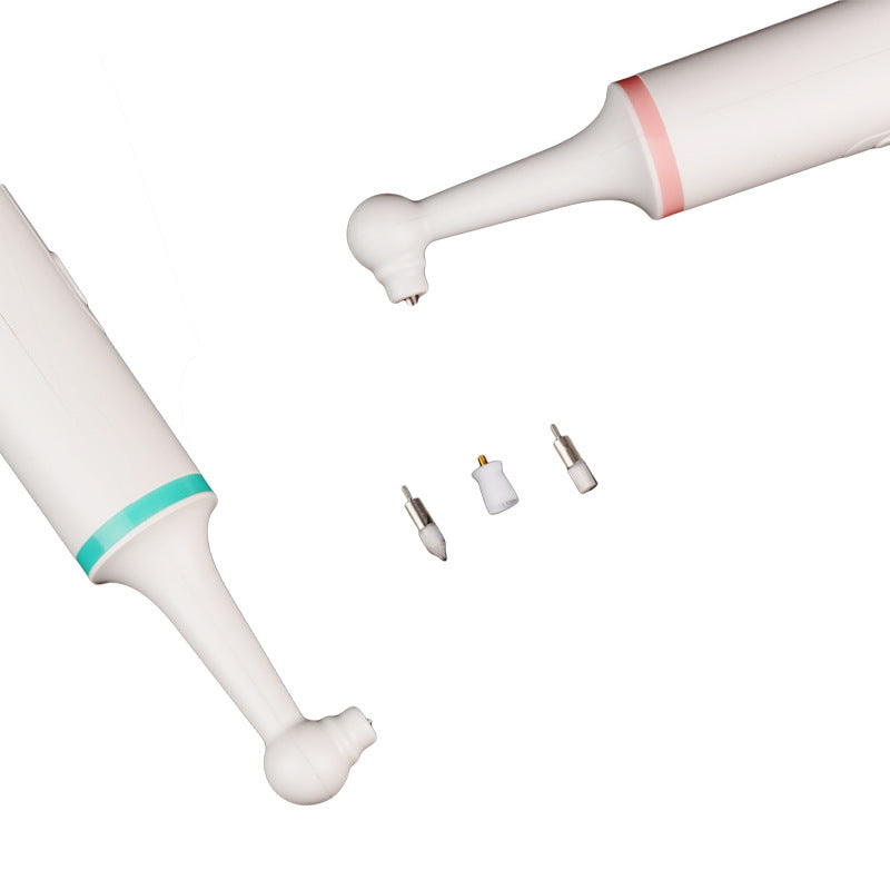HKM-3017533 Pet Electric Tooth Polisher with Threaded Brush Head and Two Power Supply Options
