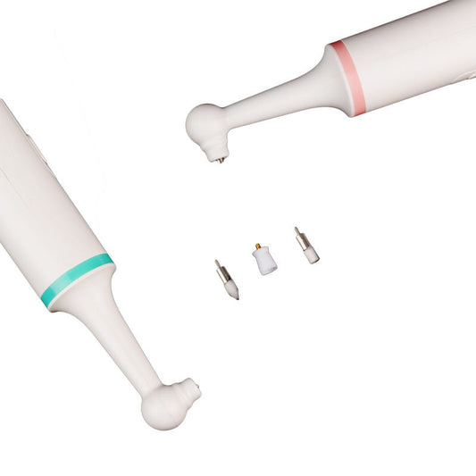 HKM-3017533 Pet Electric Tooth Polisher with Threaded Brush Head and Two Power Supply Options