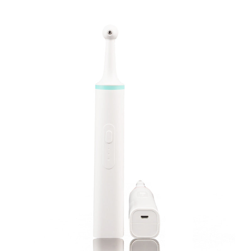 HKM-3017533 Pet Electric Tooth Polisher with Threaded Brush Head and Two Power Supply Options