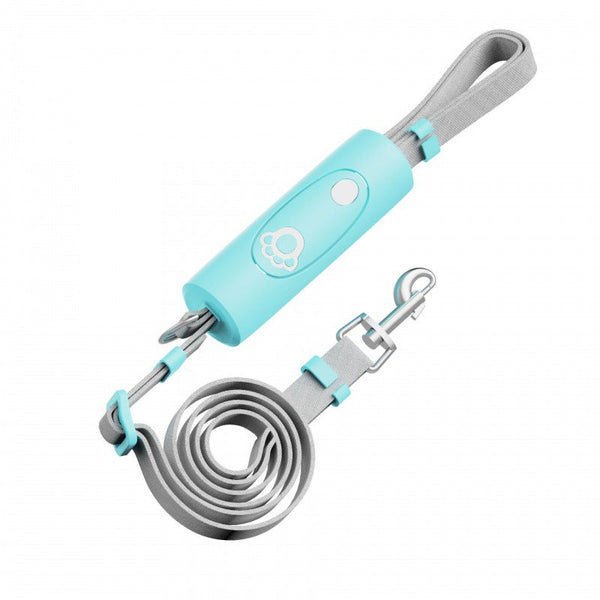 HKM-3019453 Elastic Nylon Dog Leash for Small and Medium Breeds - Various Colors Available