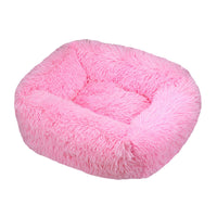 HKM-3019709 Cozy Long Hair Square Pet Nest Mat in Various Colors and Sizes