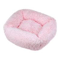 HKM-3019709 Cozy Long Hair Square Pet Nest Mat in Various Colors and Sizes