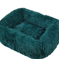 HKM-3019709 Cozy Long Hair Square Pet Nest Mat in Various Colors and Sizes
