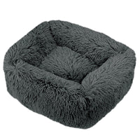 HKM-3019709 Cozy Long Hair Square Pet Nest Mat in Various Colors and Sizes