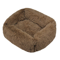HKM-3019709 Cozy Long Hair Square Pet Nest Mat in Various Colors and Sizes