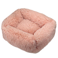 HKM-3019709 Cozy Long Hair Square Pet Nest Mat in Various Colors and Sizes
